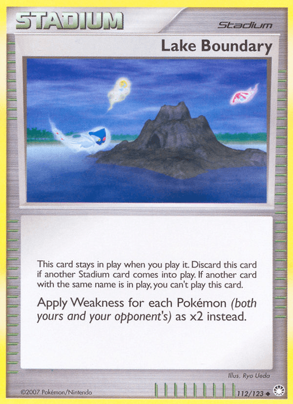 Lake Boundary Mysterious Treasures card