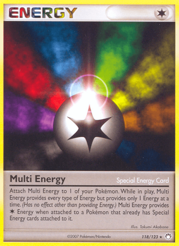 Multi Energy Mysterious Treasures card