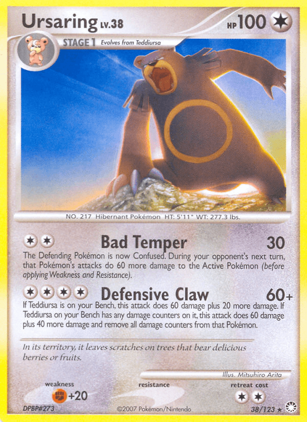 Ursaring Mysterious Treasures card
