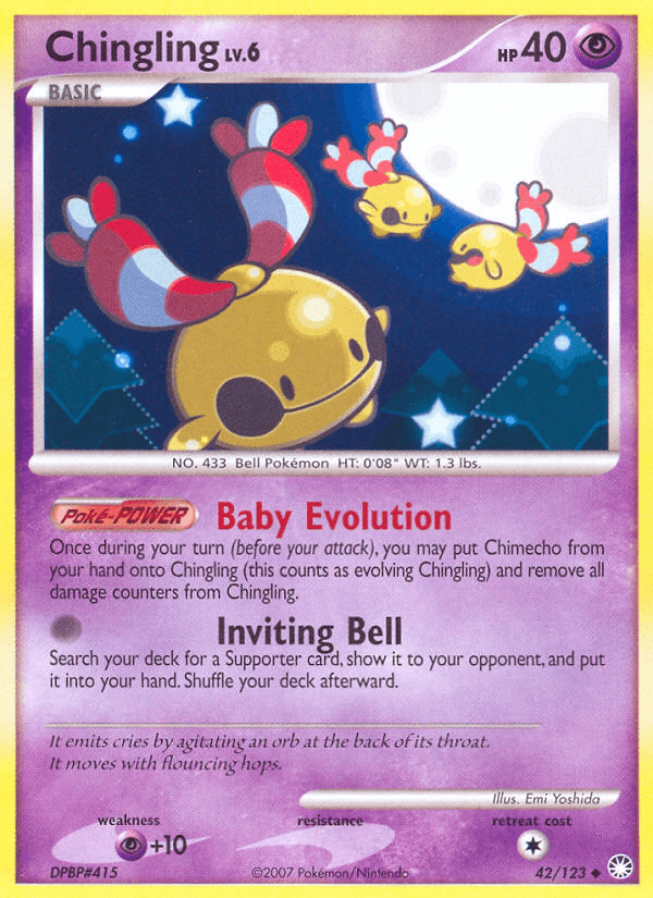 Chingling Mysterious Treasures card