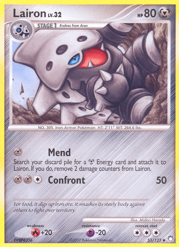 Lairon Mysterious Treasures card