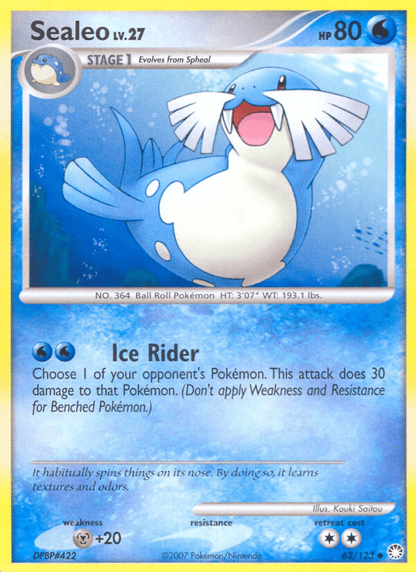 Sealeo Mysterious Treasures card