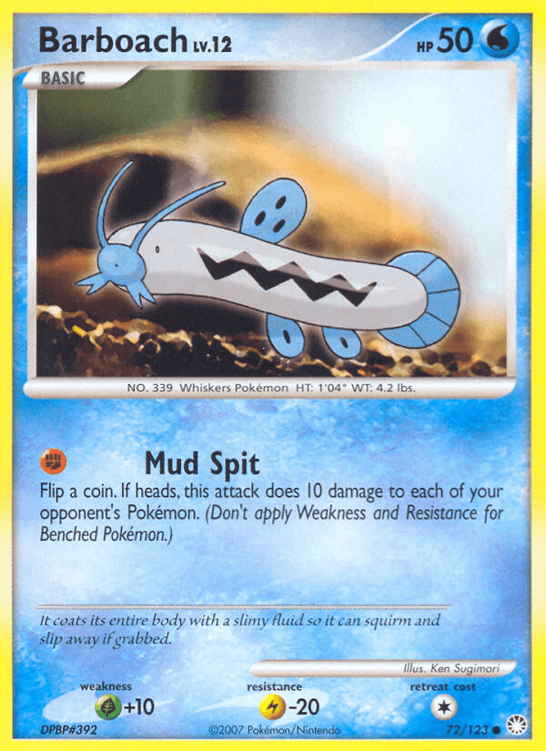Barboach Mysterious Treasures card