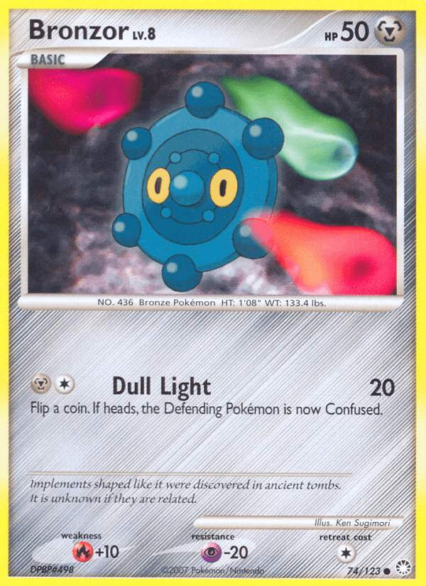 Bronzor Mysterious Treasures card