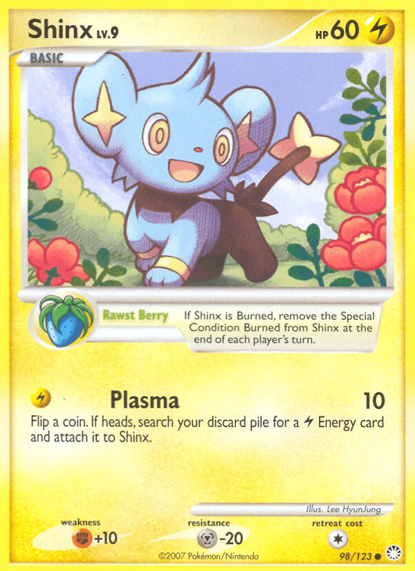 Shinx Mysterious Treasures card