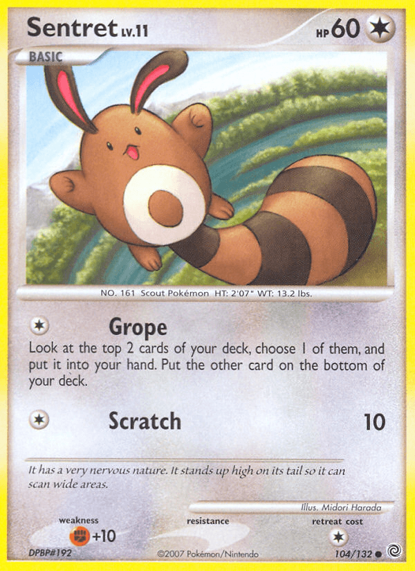 Sentret Secret Wonders card