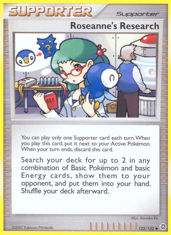 Roseanne's Research Secret Wonders card