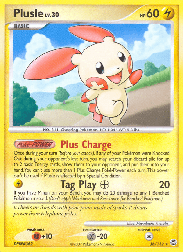 Plusle 寶可夢 card