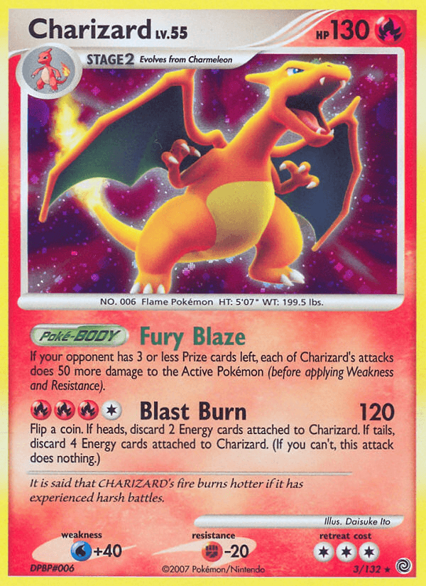 Charizard 宝可梦 card