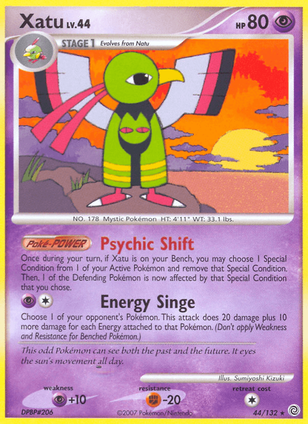 Xatu Secret Wonders card