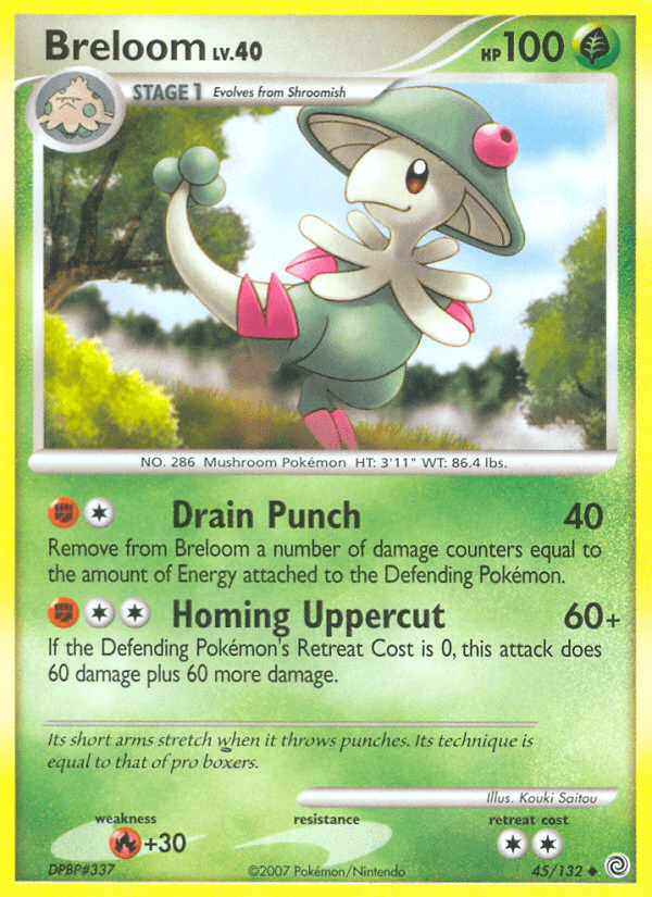 Breloom 宝可梦 card