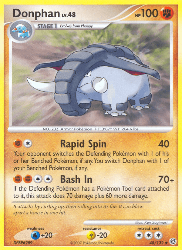 Donphan Secret Wonders card