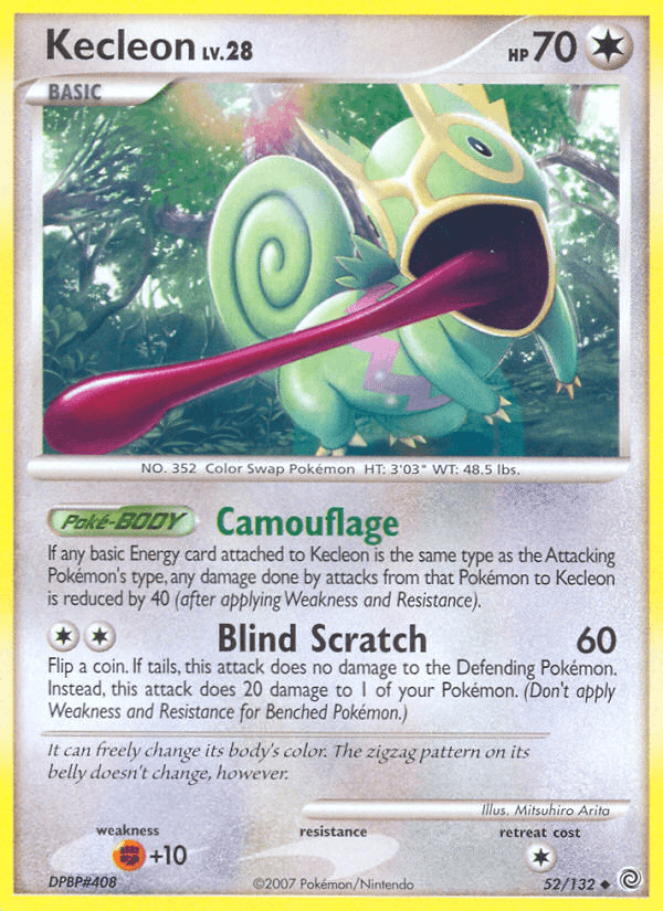 Kecleon Secret Wonders card