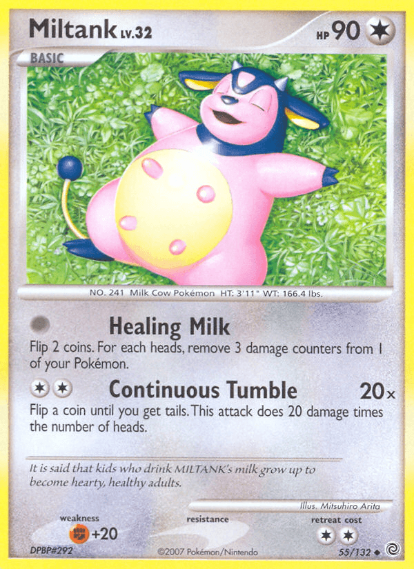 Miltank Secret Wonders card