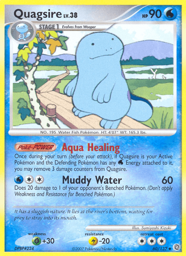 Quagsire Secret Wonders card