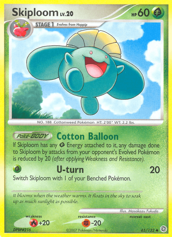 Skiploom Secret Wonders card