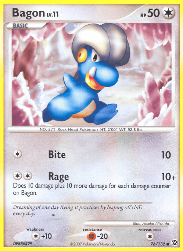 Bagon Secret Wonders card