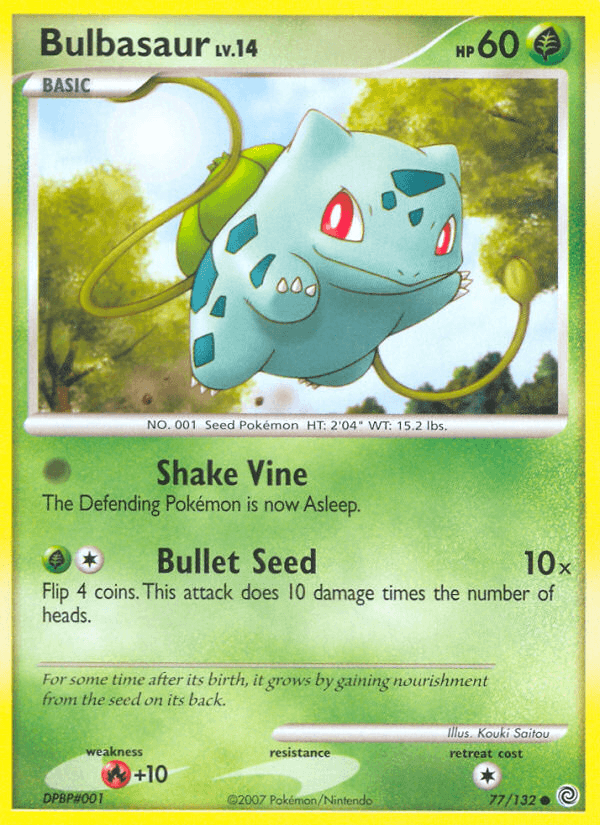 Bulbasaur Secret Wonders card