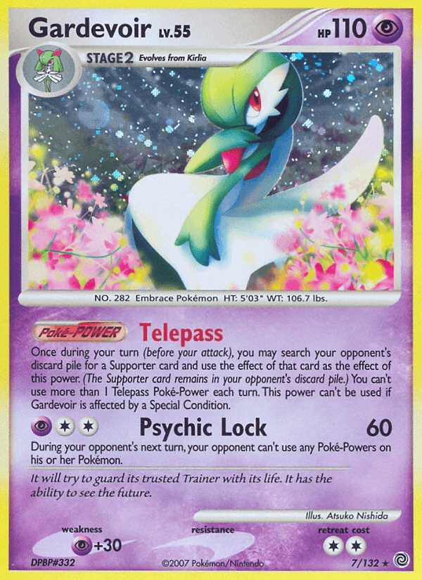 Gardevoir Secret Wonders card