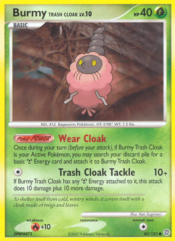 Burmy Trash Cloak Secret Wonders card