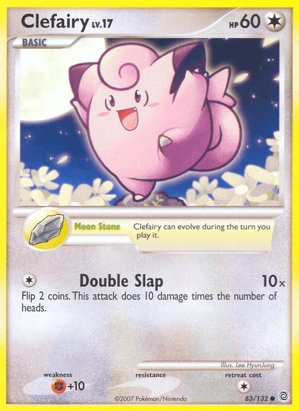 Clefairy Secret Wonders card