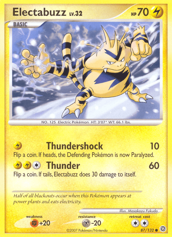 Electabuzz 寶可夢 card