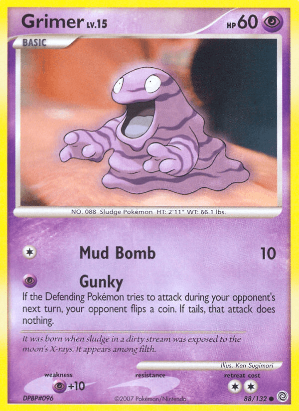 Grimer Secret Wonders card