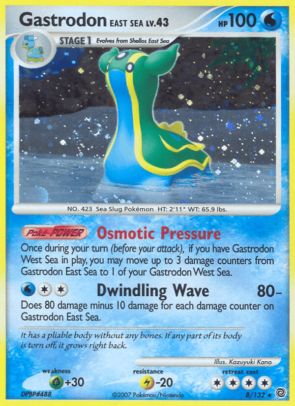 Gastrodon East Sea Secret Wonders card