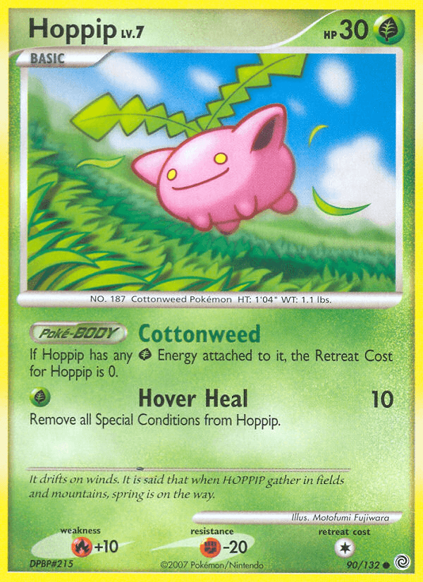 Hoppip Secret Wonders card