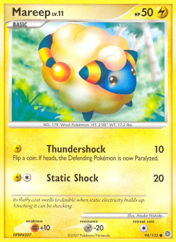 Mareep Secret Wonders card