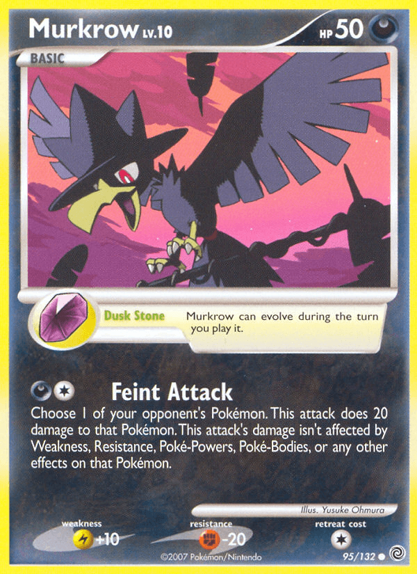 Murkrow Secret Wonders card