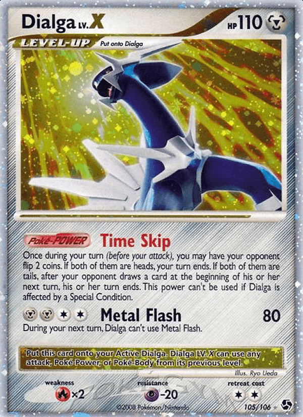 Dialga LV.X Great Encounters card