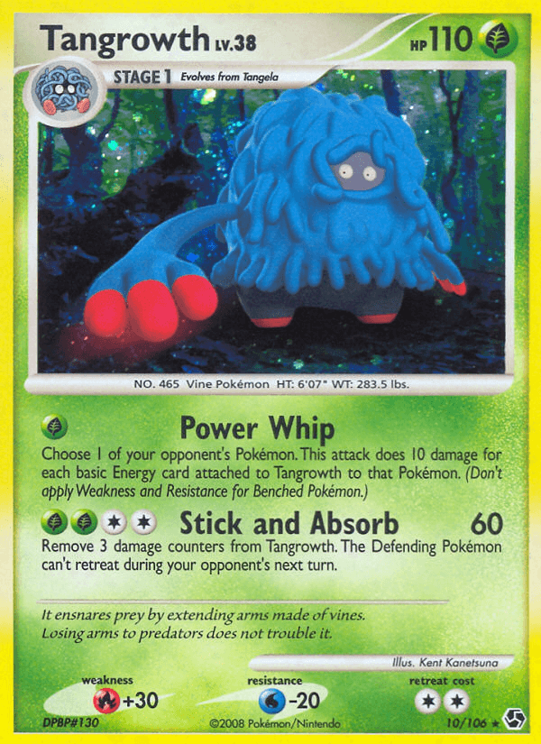 Tangrowth Great Encounters card