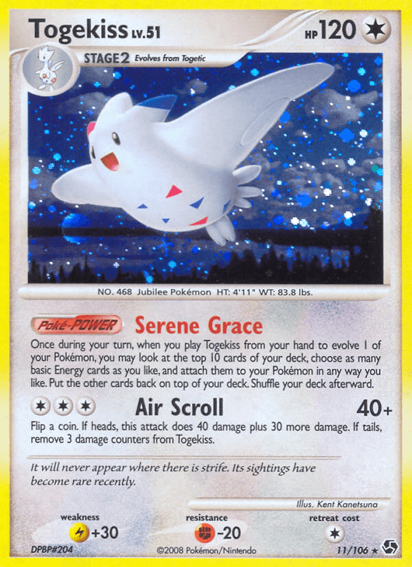 Togekiss Great Encounters card