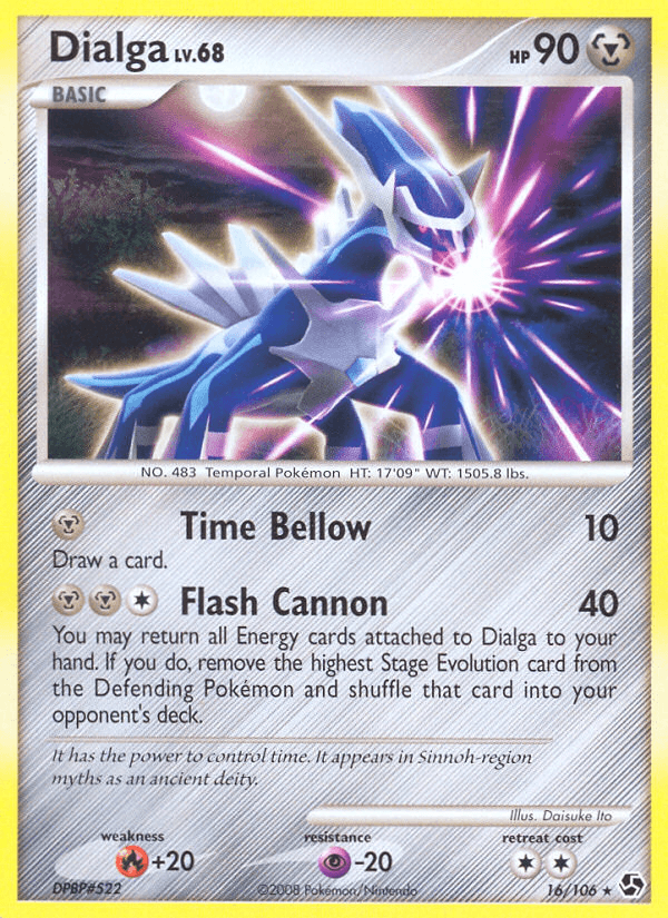 Dialga Great Encounters card