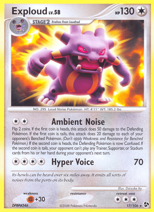Exploud Great Encounters card