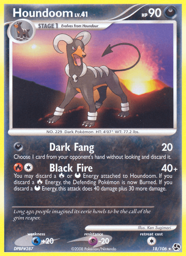 Houndoom Great Encounters card
