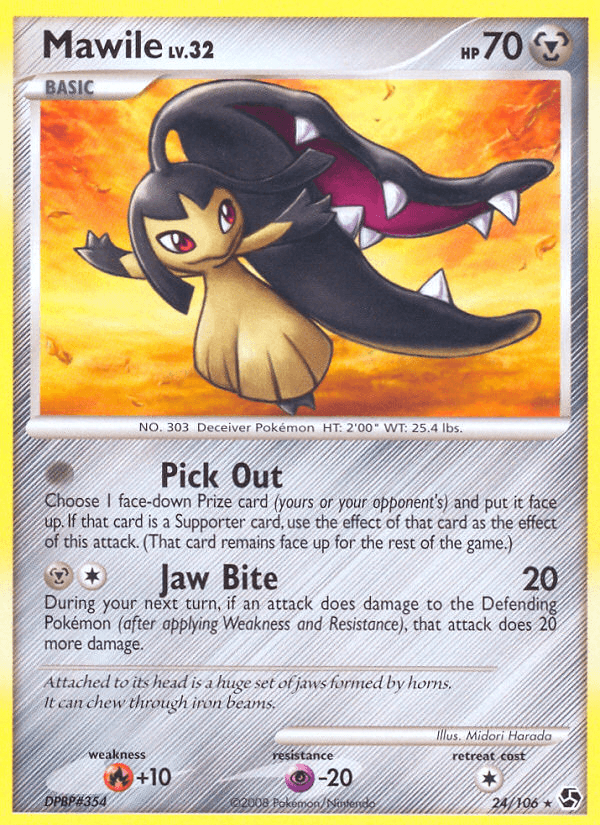Mawile Great Encounters card