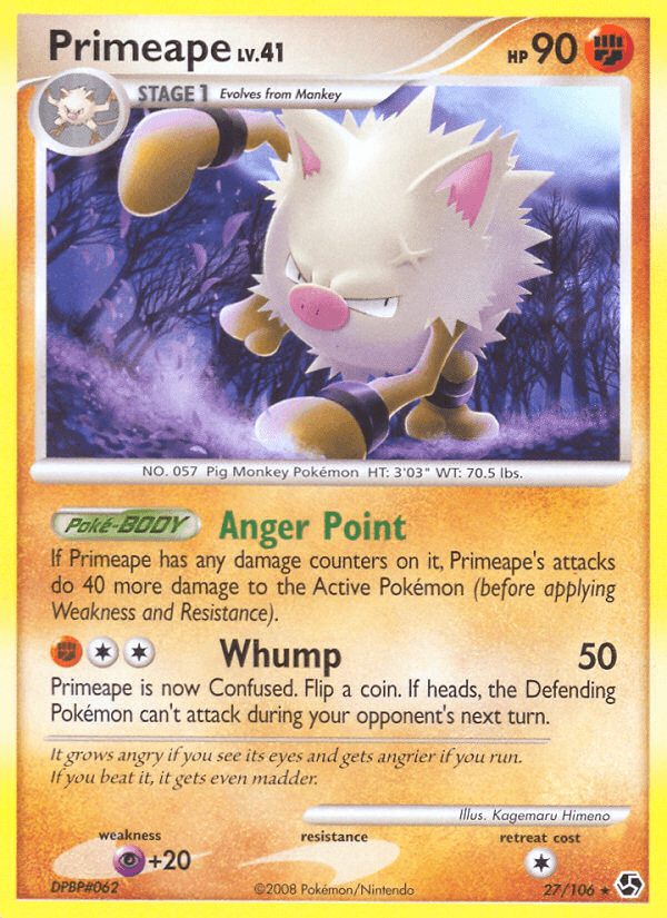 Primeape Great Encounters card
