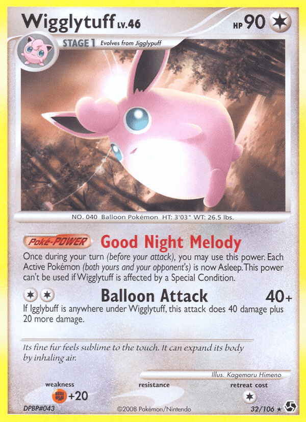 Wigglytuff Great Encounters card