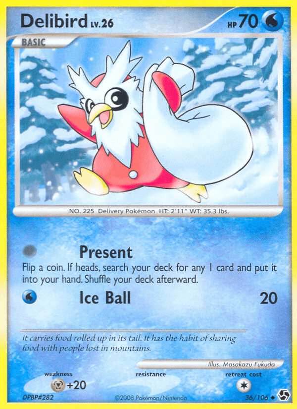 Delibird Great Encounters card