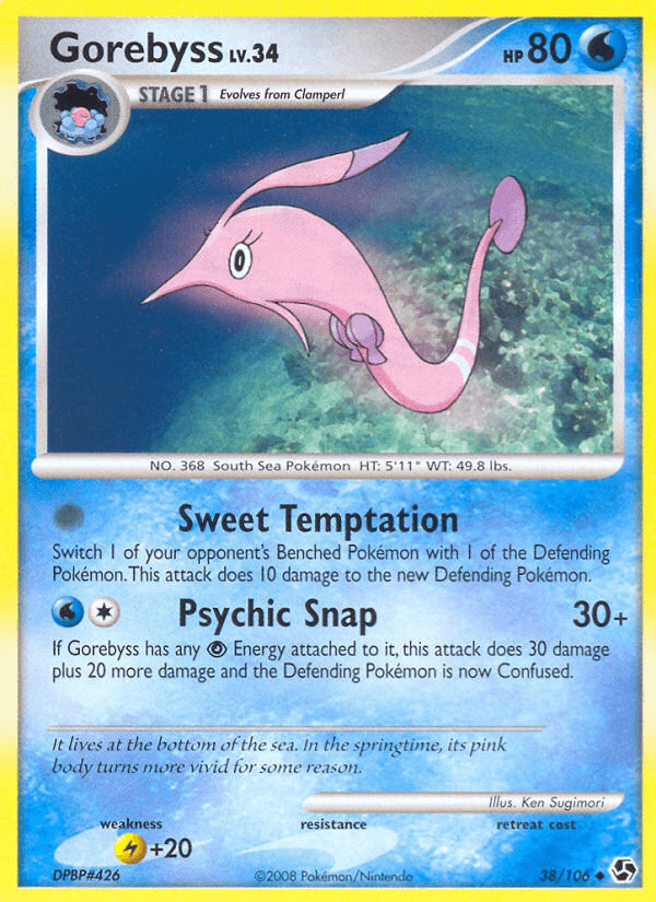 Gorebyss Great Encounters card