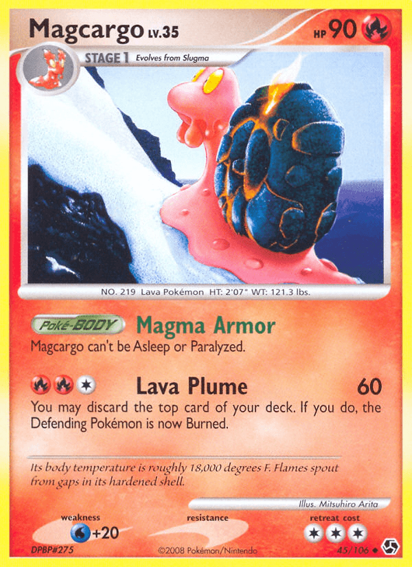 Magcargo Great Encounters card