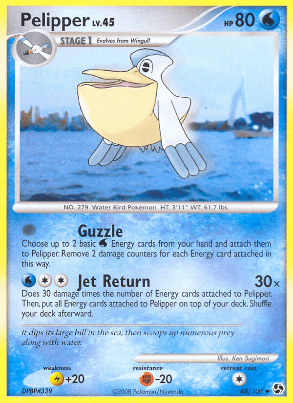 Pelipper Great Encounters card