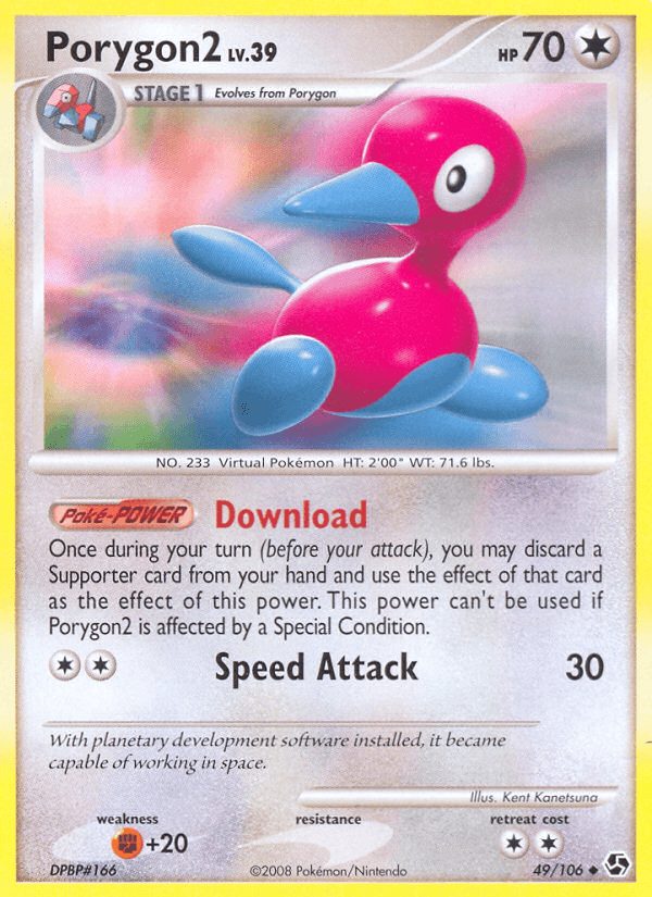 Porygon2 Great Encounters card
