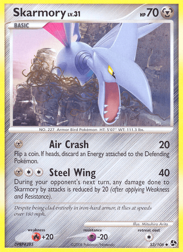Skarmory Great Encounters card