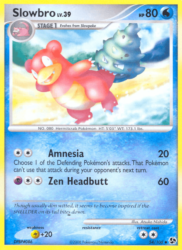 Slowbro Great Encounters card
