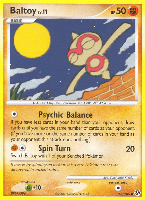 Baltoy Great Encounters card