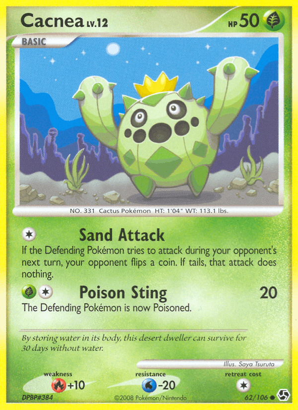 Cacnea Great Encounters card