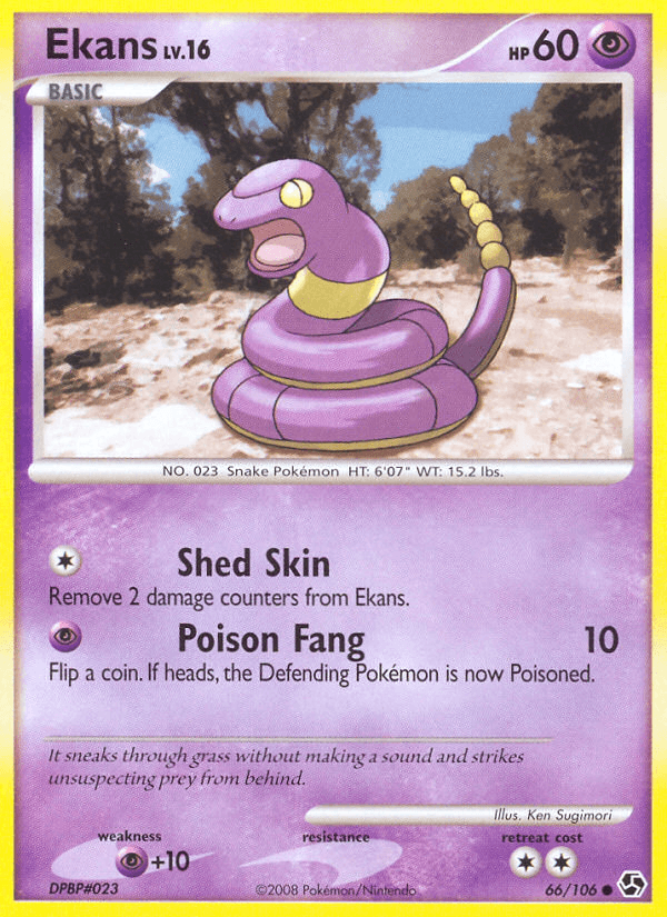 Ekans 宝可梦 card